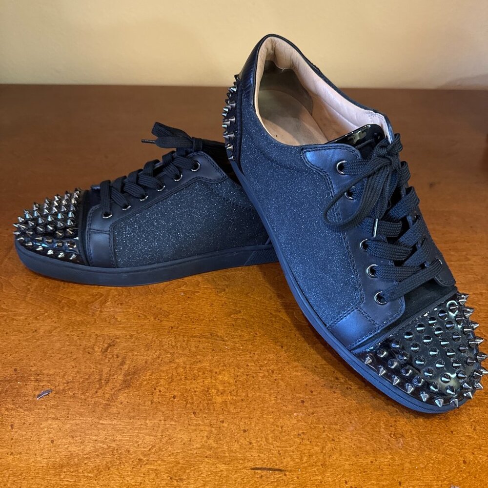 Christian Louboutin Mens Sneakers 43 (10M) Sevaste 2 Spike Trainers